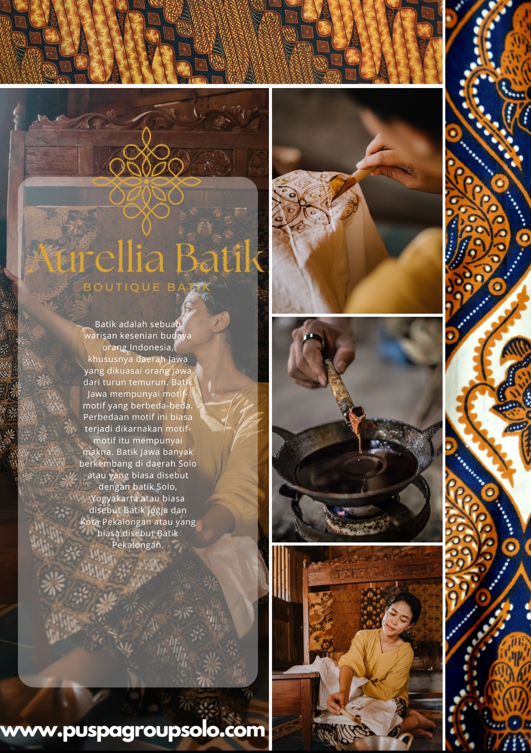 Original Batik Tulis dan Kombinasi Branded